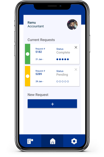 final interactive flow of the dashboard